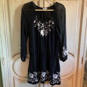 Joie Embroidered Dress